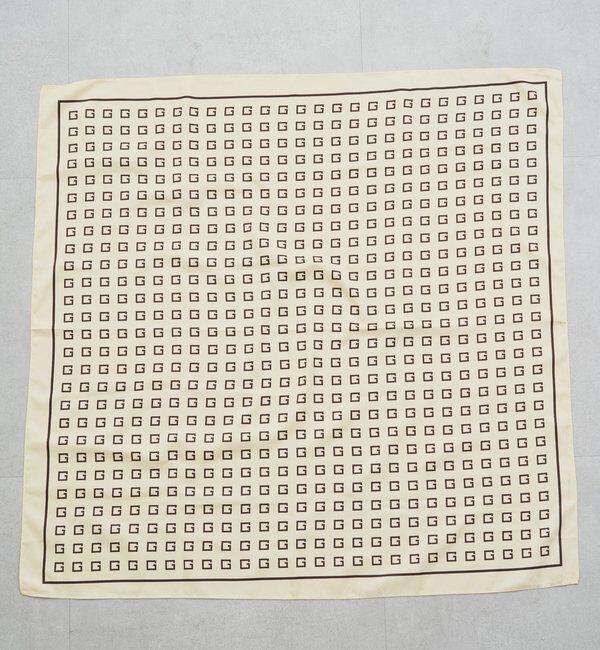  「【GALENA/ガレナ】ジオメトリックプリントスカーフ」|マフラー|