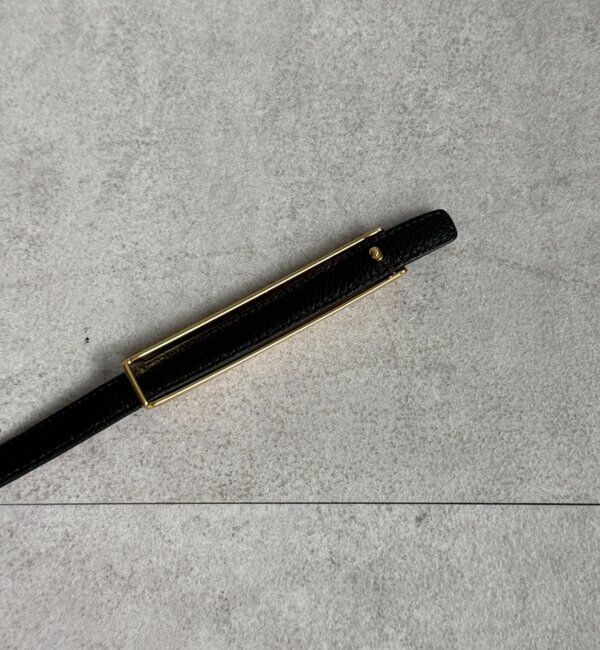  「【ATELIER AMBOISE】 リバーシブルプレートベルト」|ベルト|