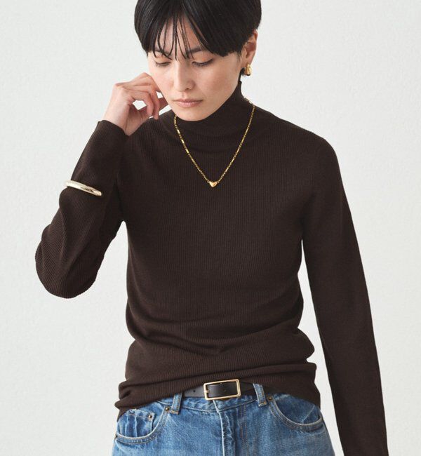  「BASICタートルニット」|ニット・セーター|
