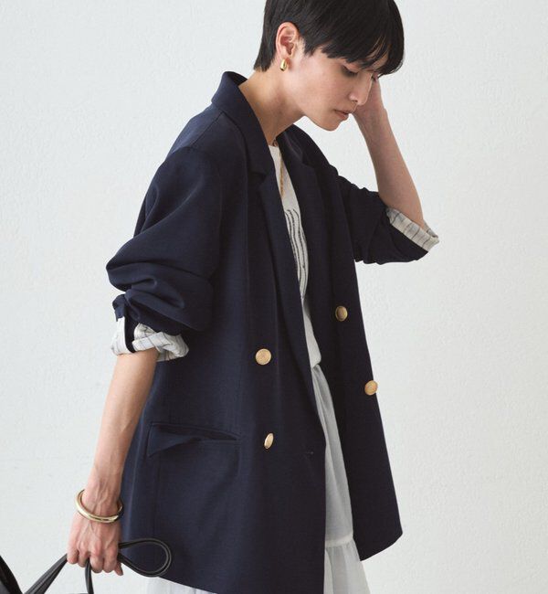  「BASICテーラードジャケット」|ベスト・ジレ|