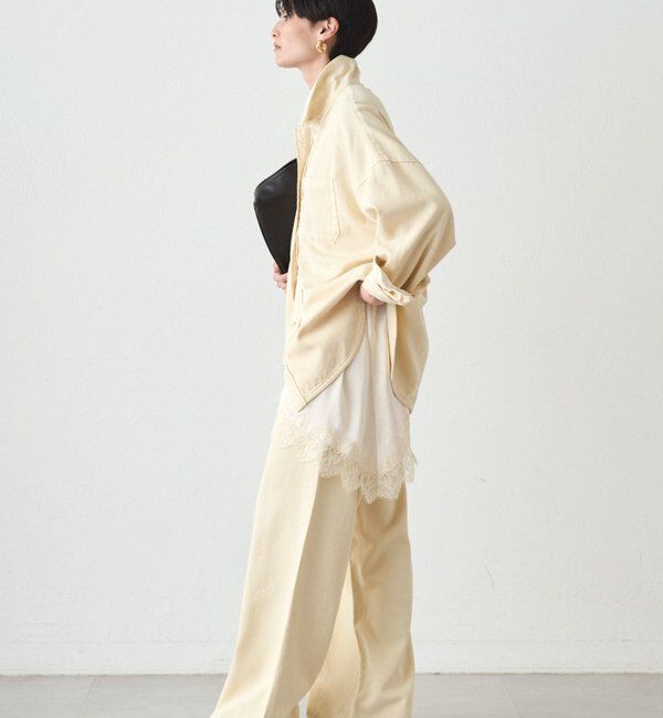  「スウィッチカラーデニムシャツ」|シャツ・ブラウス|