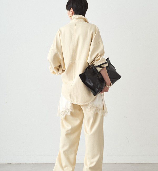  「スウィッチカラーデニムシャツ」|シャツ・ブラウス|