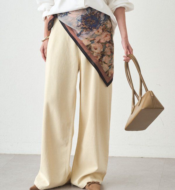  「【GALENA/ガレナ】アートプリントスカーフ」|バンダナ・スカーフ|