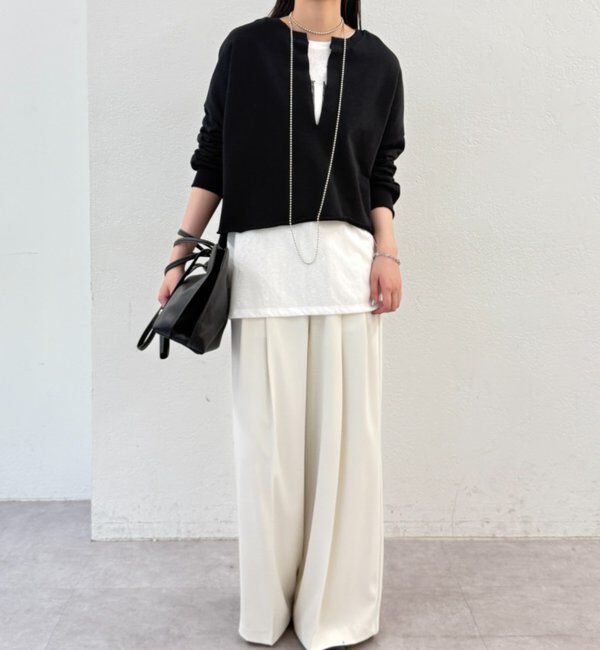  「2タックワイドパンツ」|チノ|