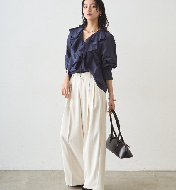  「2タックワイドパンツ」|チノ|