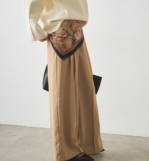  「2タックワイドパンツ」|チノ|