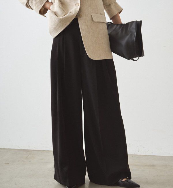  「2タックワイドパンツ」|チノ|