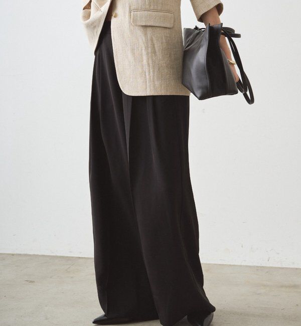  「2タックワイドパンツ」|チノ|