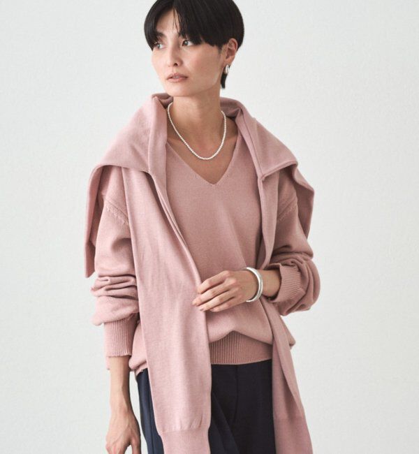  「マルチウェイ肩掛けニット」|ニット・セーター|