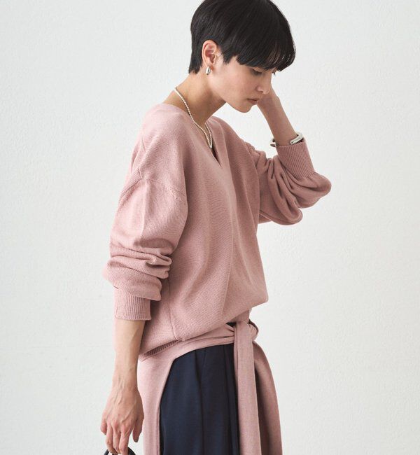  「マルチウェイ肩掛けニット」|ニット・セーター|