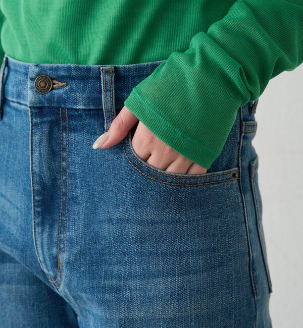  「デニムフレアパンツ2」|デニム|