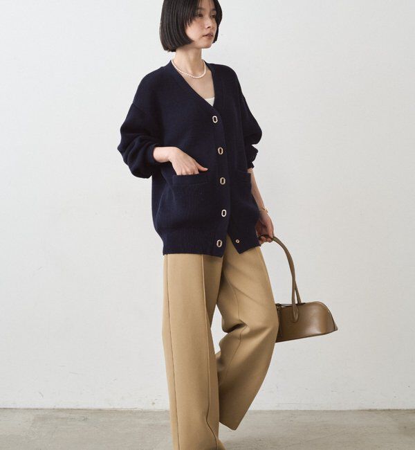  「ゴールドリングカーデ」|ニット・セーター|