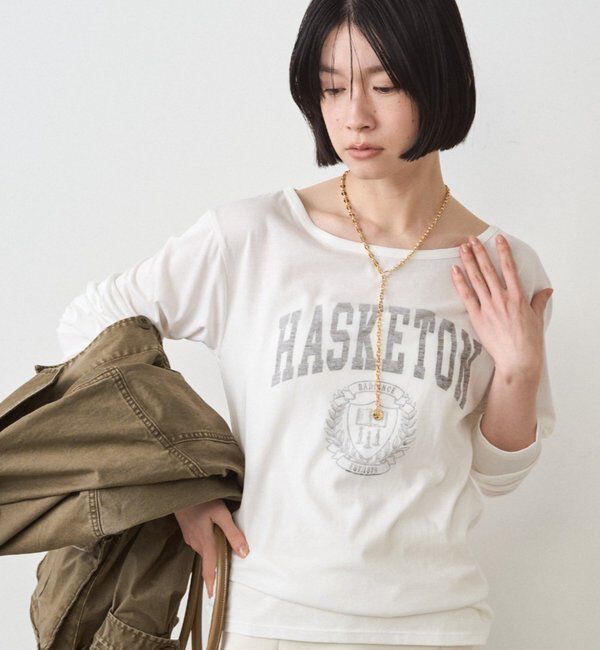  「シアーカレッジロンT」|Tシャツ・カットソー|