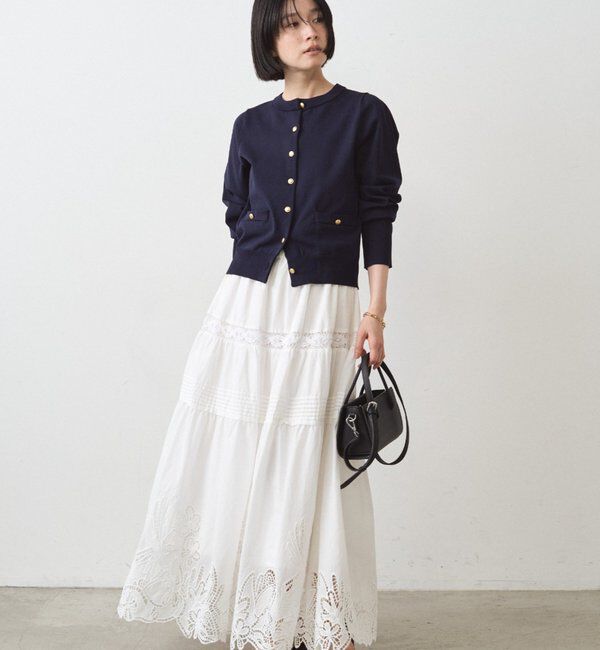  「レースティアードスカート」|スカート|