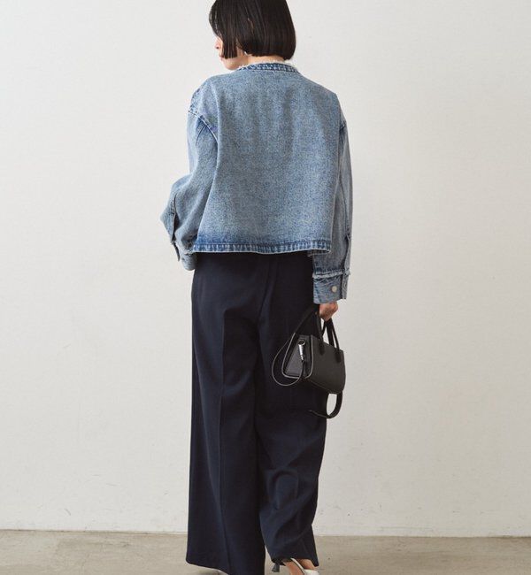  「デニムショートジャケット」|ベスト・ジレ|