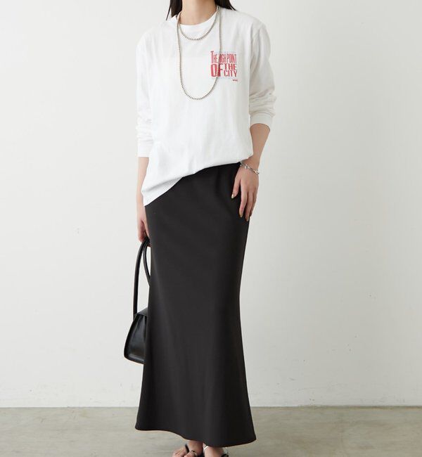 「カットジョーゼットマーメイドスカート」|スカート|
