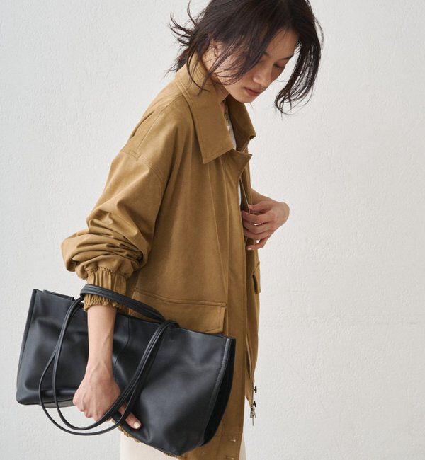  「フェイクスウェードブルゾン」|ブルゾン・スタジャン|