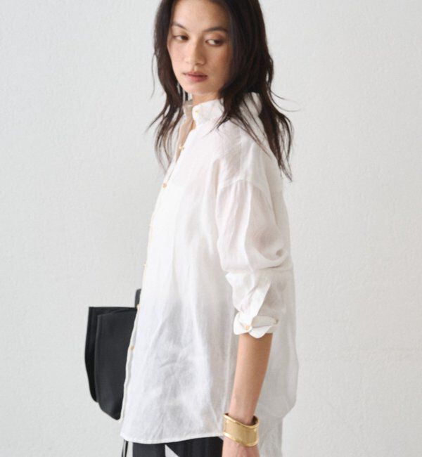  「リネンバックタイシャツ」|シャツ・ブラウス|