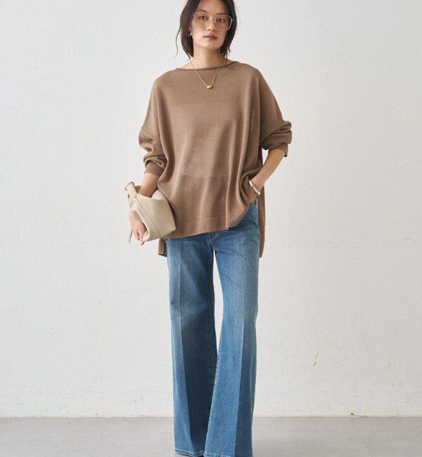  「和紙天竺ニット」|ニット・セーター|