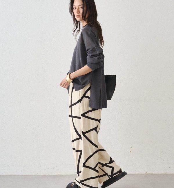  「和紙天竺ニット」|ニット・セーター|