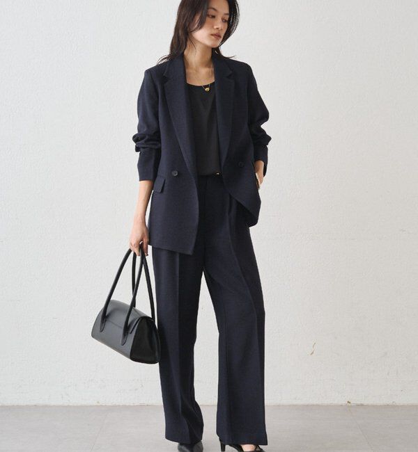  「【Atelier N5/アトリエヌメロサンク】ツイードWジャケット」|ベスト・ジレ|