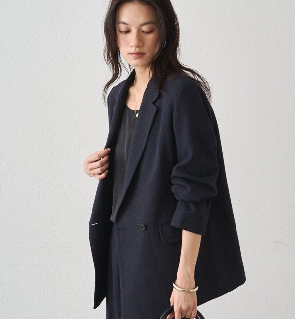  「【Atelier N5/アトリエヌメロサンク】ツイードWジャケット」|ベスト・ジレ|