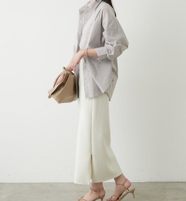  「ストライプBigシャツ」|シャツ・ブラウス|