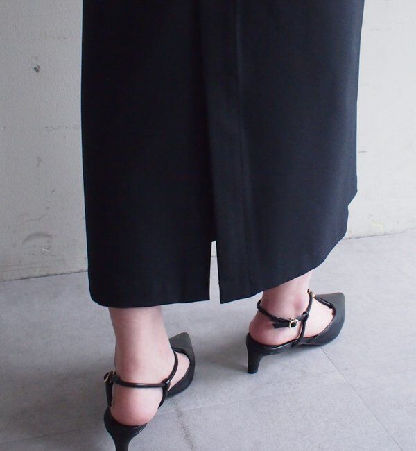  「リネンライクVワンピース」|ワンピース|