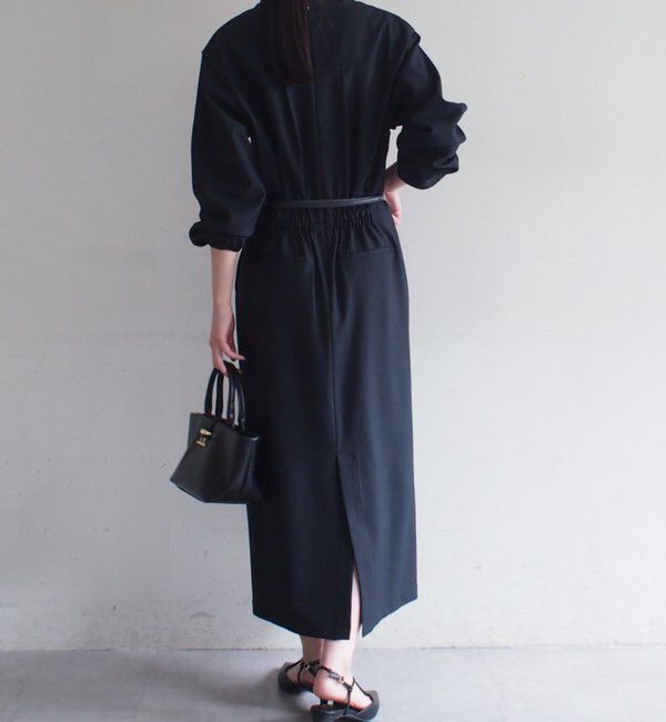  「リネンライクVワンピース」|ワンピース|