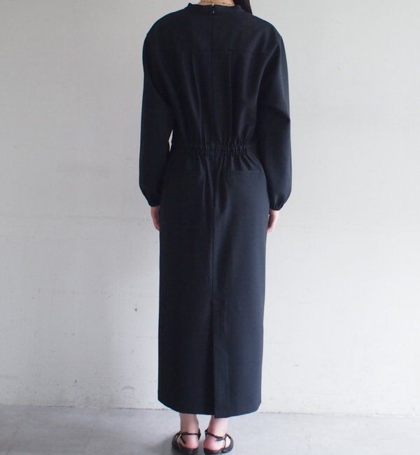  「リネンライクVワンピース」|ワンピース|