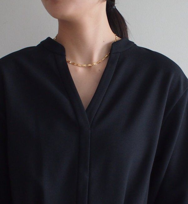  「リネンライクVワンピース」|ワンピース|