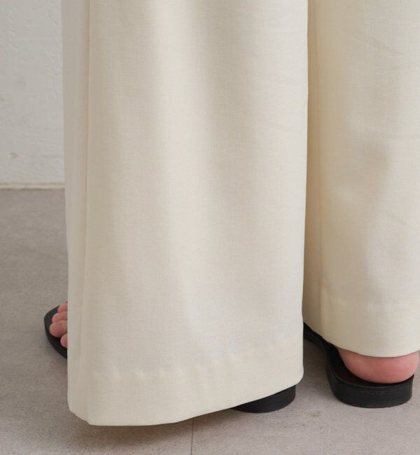  「イージーフレアパンツ」|チノ|