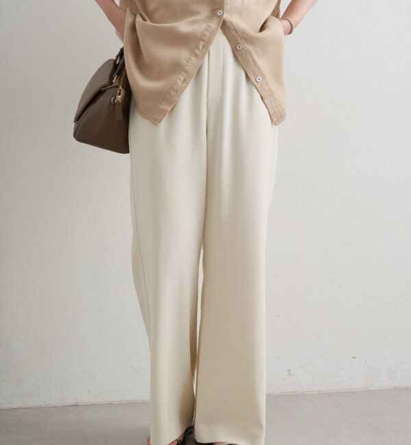  「イージーフレアパンツ」|チノ|