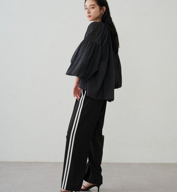  「【INDIA】スキッパーレースブラウス」|シャツ・ブラウス|