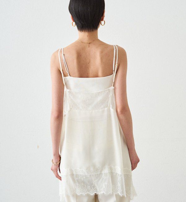  「レースシフォンキャミ」|シャツ・ブラウス|