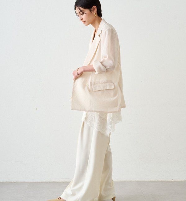  「レースシフォンキャミ」|シャツ・ブラウス|