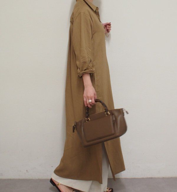  「シャツワンピース」|ワンピース|