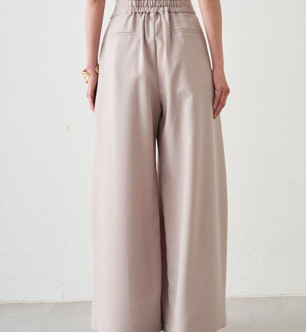  「タックワイドルーズパンツ」|チノ|