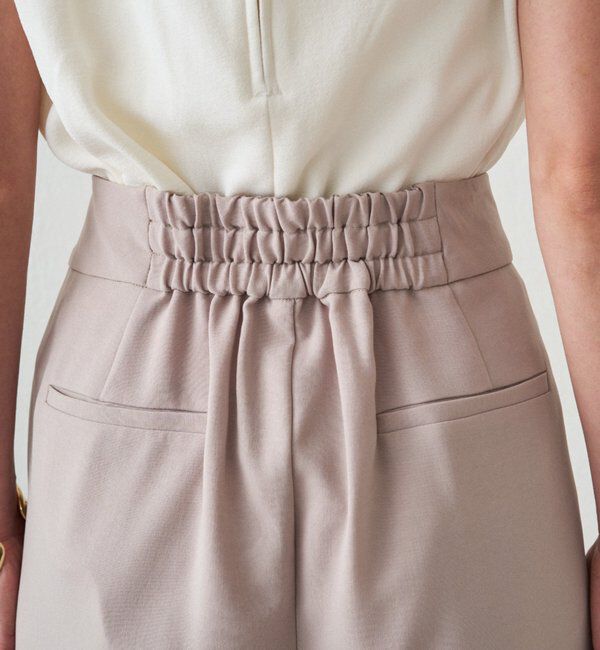  「タックワイドルーズパンツ」|チノ|