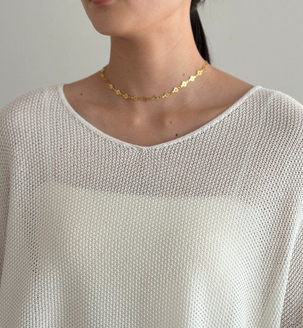  「2WAYギマコットンニット」|ニット・セーター|