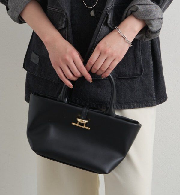  「【GALENA/ガレナ】メタルトグルミニトートBag」|トートバッグ|