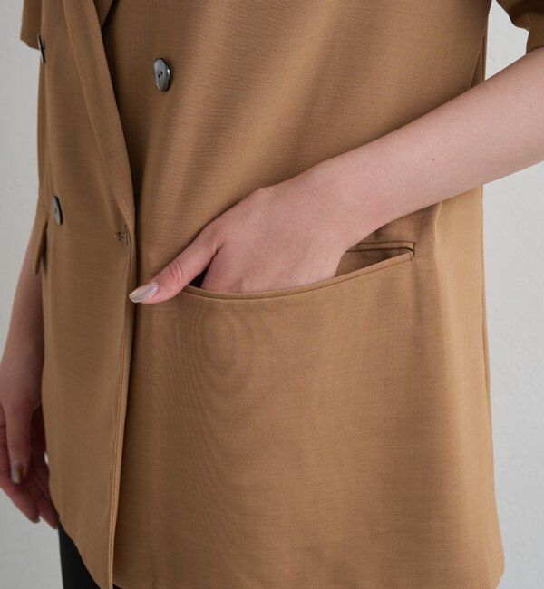  「ハーフスリーブジャケット」|テーラードジャケット|