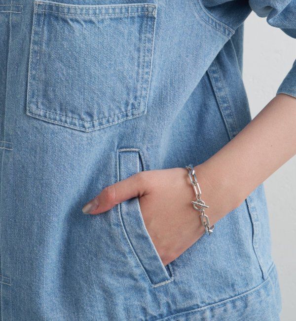  「【ainode/アイノデ】ノーカラーGジャン」|ベスト・ジレ|