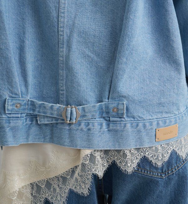  「【ainode/アイノデ】ノーカラーGジャン」|ベスト・ジレ|