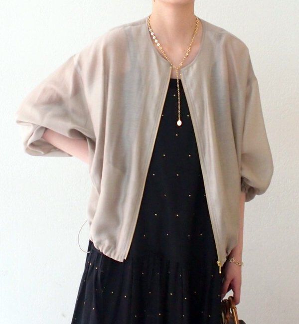  「シアーバルーンブルゾン」|ベスト・ジレ|