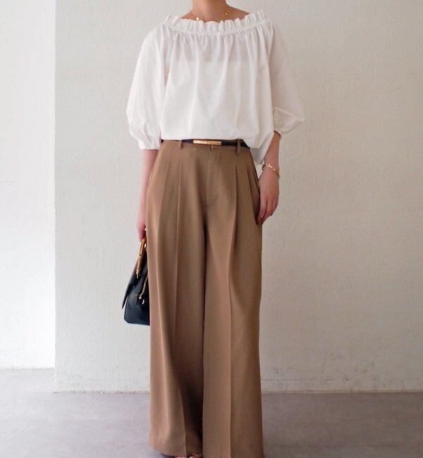  「オフショルブラウス」|シャツ・ブラウス|