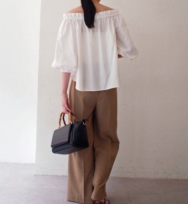  「オフショルブラウス」|シャツ・ブラウス|