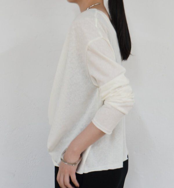  「2wayカシュクールシアープルオーバー」|Tシャツ・カットソー|