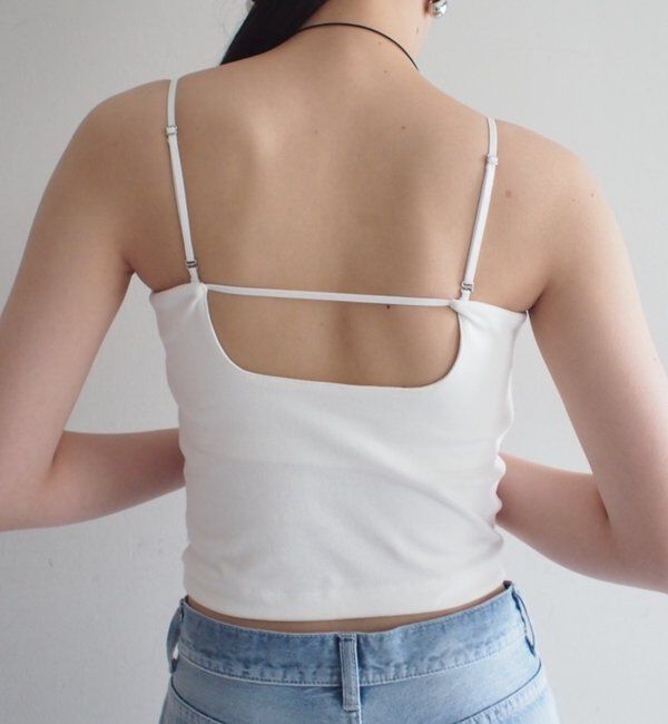  「2WAYキャミ」|Tシャツ・カットソー|ホワイト