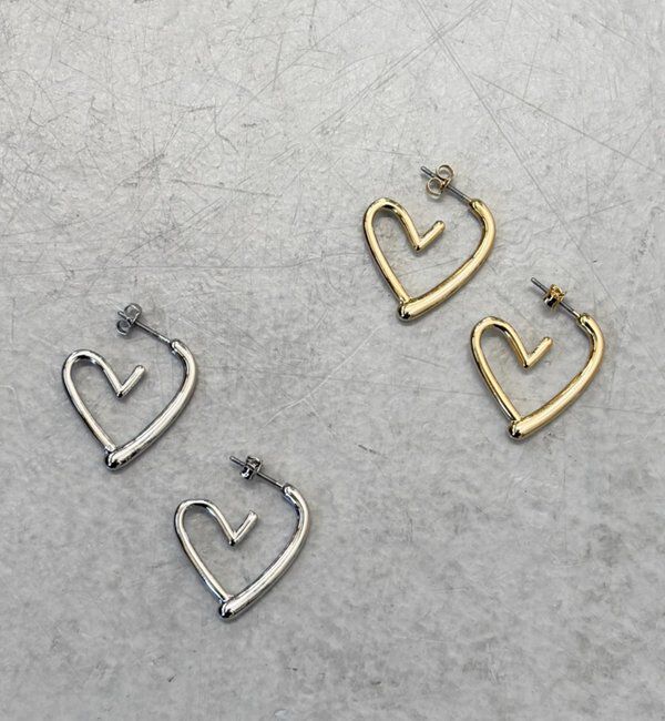  「【GALENA/ガレナ】ハートピアス」|ピアス|